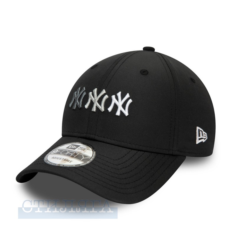 New era black sales ny 9forty cap