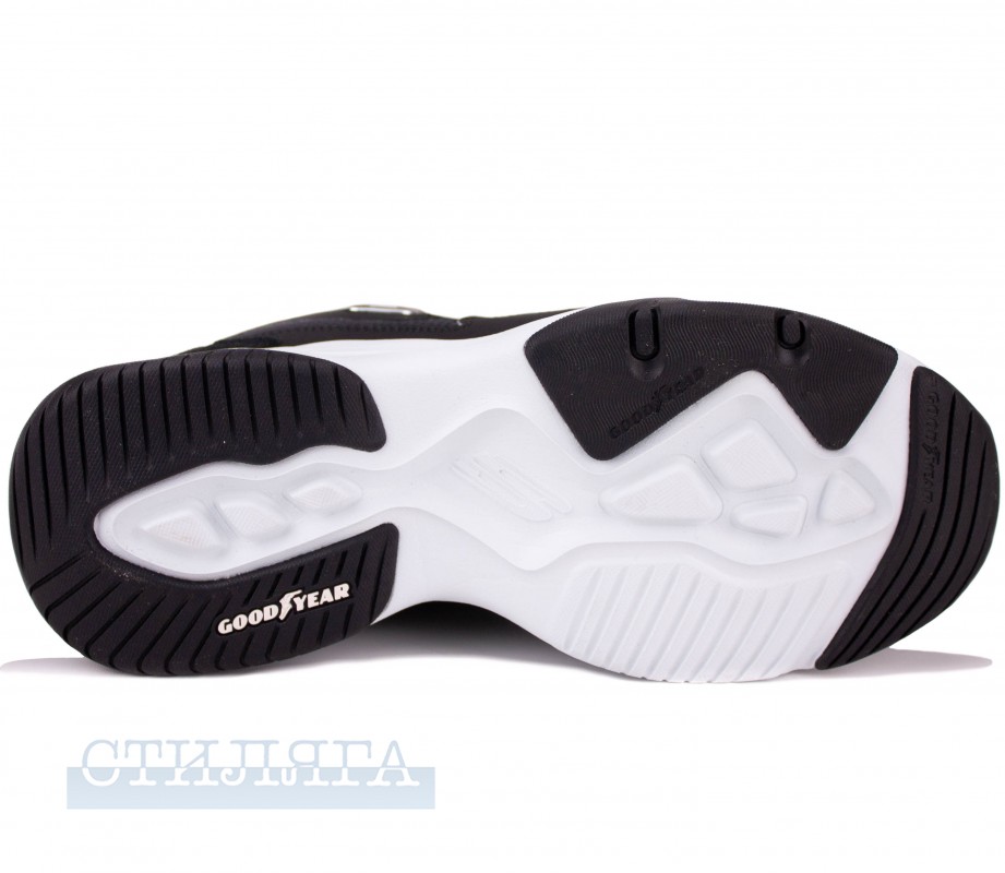 Жіночі кросівки Skechers D'Lites 4.0 896044 BLK чорні шкіряні
