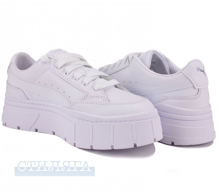 Puma leather shop sneakers womens