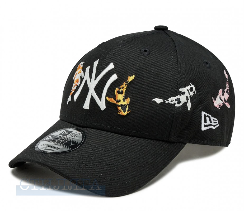 Кепка New Era New York Yankees Koi Fish 60364482 чёрная | Стиляга