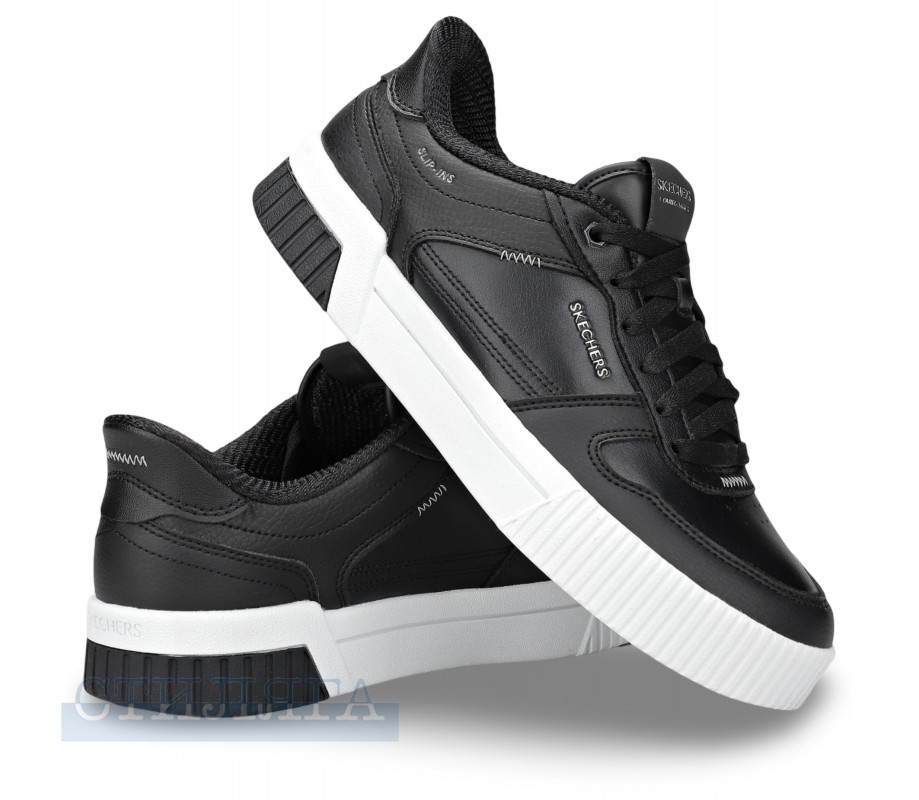いっちー Кеди Skechers Slip-ins: Jade - Put It In Neutral 185222 BLK чорні