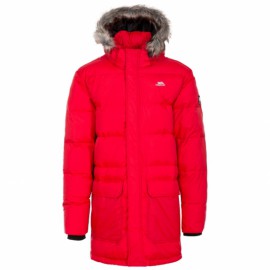 Куртка trespass baird down parka jacket majdom20005-rd-m  red нейлон