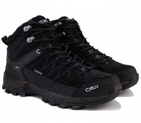  Ботинки CMP Rigel Mid Trekking Shoes Wp 3Q12947-72YF Black Замша