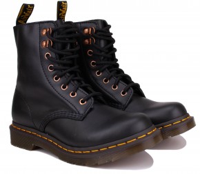 Ботинки Dr. Martens 1460 Pascal Rose Gold Hardware Leather 26874001 Black