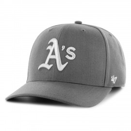 Кепка 47 Brand DP Oakland Athletics B-CLZOE18WBP-CC Grey 