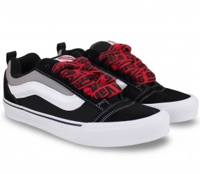 VANS Knu Skool VN0009QCBA21(VX1213) Кросiвки 41(8,5)(р) Black/Grey