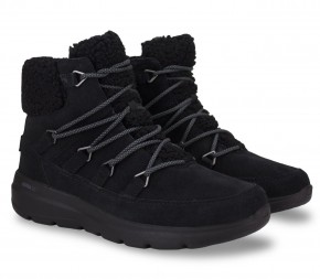 Ботинки Skechers On-the-GO Glacial Ultra - Winter Is Coming 144187 BBK черные