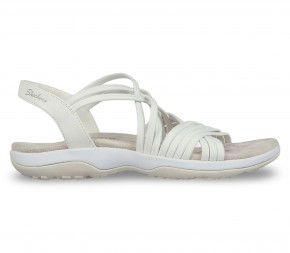 Босоножки Skechers Reggae Slim - Sunnyside 163185 WHT белые