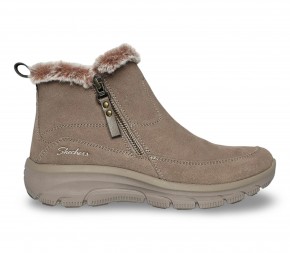 Черевики Skechers Relaxed Fit: Easy Going - Cool Zip! 167862 TPE бежеві