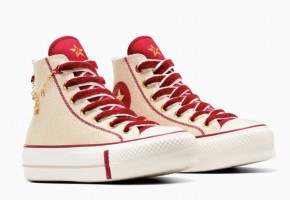 Кеды Converse Chuck Taylor All Star Lift Platform Year Of The Snake A13351C Begie