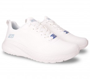 Кроссовки Skechers BOBS Sport Squad Chaos - Face Off 117209 OFWT белые