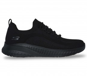 Кроссовки Skechers Work Relaxed Fit: BOBS Sport Squad Chaos SR 108145 BLK черные