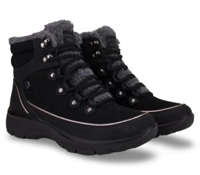 Ботинки зимние Skechers Relaxed Fit: Easy Going - Winter Road 2 188013 BLK чёрные