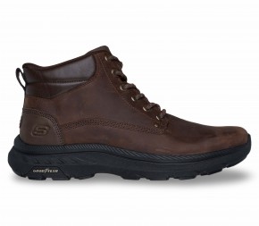 Черевики Skechers Relaxed Fit: Pollard - Waylon 205333 COC коричневі