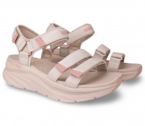 Босоножки Skechers Sport D'Lux Walker 119826 TPE бежевые