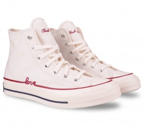 Кеди Converse Chuck 70 HI Valentine's Day A19060C білі