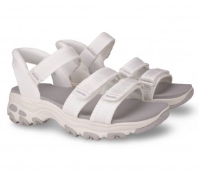 Босоніжки Skechers Slip-ins: D'Lites Sandal 163651 WHT білі