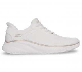 Кроссовки Skechers Slip-ins: BOBS Sport Squad Chaos 117497 WTGD белые
