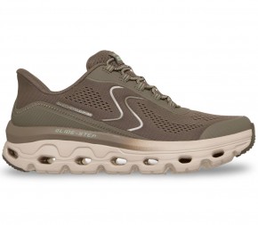 Кроссовки Skechers Slip-ins: Glide-Step Sole 180272 BRN коричневые