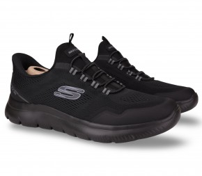 Кроссовки Skechers Slip-ins Summits 233045 BBK чёрные