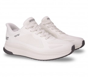 Кроссовки Skechers BOBS Sport Squad Chaos 4 118423 OFWT белые