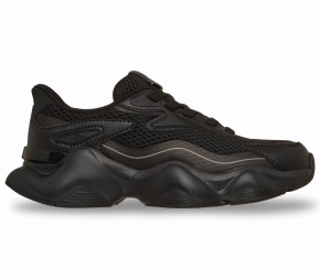 Кроссовки Skechers Street Wave 191943 BBK чёрные