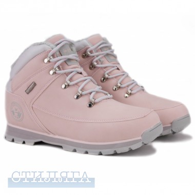 Wishot Wishot 31-967d-pi 36(р) ботинки pink нубук - Картинка 1