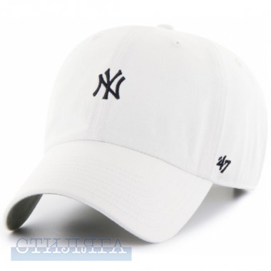 47 brand 47 brand base runner ny yankees b-bsrnr17gws-wh o/s(р) кепка white материал - Картинка 1