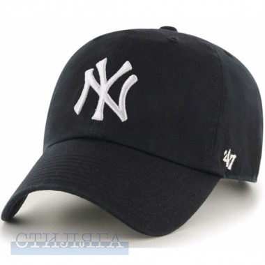 47 brand 47 brand clean up ny yankees rgw17gws-bkd o/s(р) кепка black - Картинка 1
