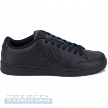 Converse Converse star court ox sneakers 159803c 40((7)(р) кроссовки black/black 100% кожа - Картинка 3