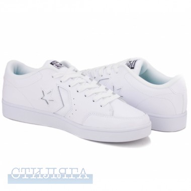 Converse Converse star court ox sneakers 159802c 41(8)(р) кроссовки white/white 100% кожа - Картинка 2