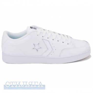 Converse Converse star court ox sneakers 159802c 41(8)(р) кроссовки white/white 100% кожа - Картинка 3