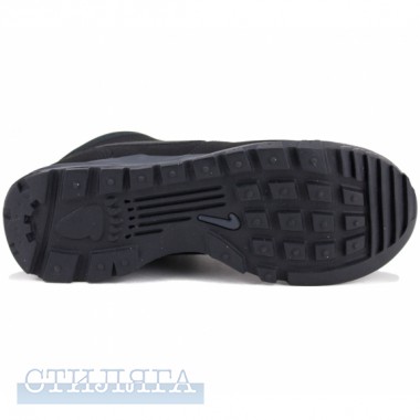 Nike Ботинки nike hoodland suede 654888-090 42(8,5)(р) black/black нубук - Картинка 4