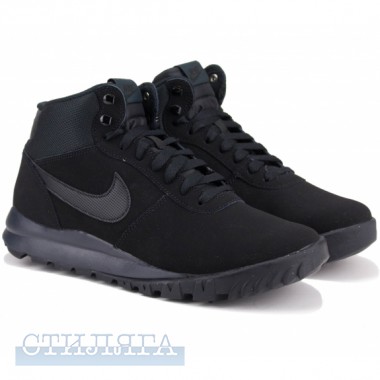 Nike Ботинки nike hoodland suede 654888-090 42(8,5)(р) black/black нубук - Картинка 1