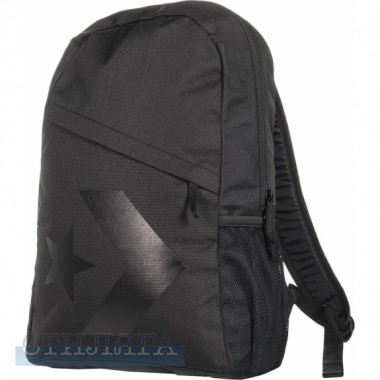 Converse Рюкзак converse speed backpack (star chevron) 10005996-001 black полиэстер - Картинка 2