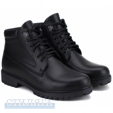 Wishot Wishot(t) 751-blk 43(р) ботинки black 100% кожа/шерсть - Картинка 1