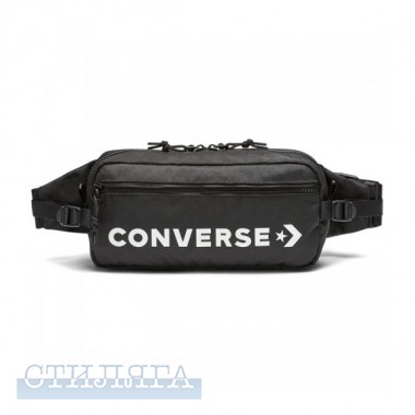 Converse Поясная сумка converse hip pack 10006946-001 o/s(р) black полиэстер - Картинка 1