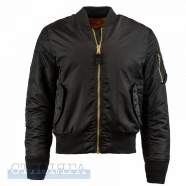 Alpha industries Alpha industries ma-1 slim fit flight jacket mjm44530c1 m(р) black нейлон - Картинка 1