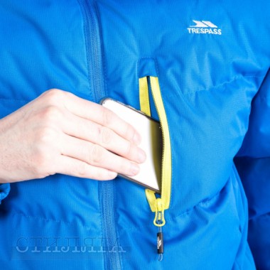 Trespass Trespass majkcak20004-m s(р) куртка blue нейлон blustery-male padded jkt - Картинка 9
