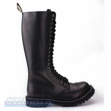 Steel Steel 139/140oz-blk 44(р) ботинки black 100% кожа - Картинка 3