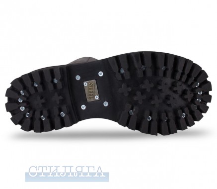 Steel Черевики Steel 105/106/O на 10 люверсів Black Шкіра - Картинка 7