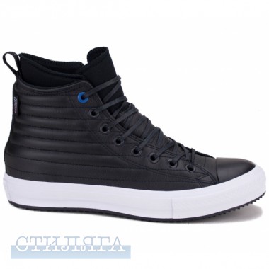 Converse Кеды converse chuck taylor waterproof boot leather 157492c 41(7,5)(р) black 100% кожа - Картинка 3