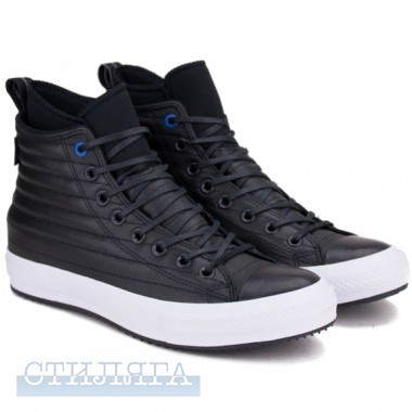Converse Кеды converse chuck taylor waterproof boot leather 157492c 41(7,5)(р) black 100% кожа - Картинка 1