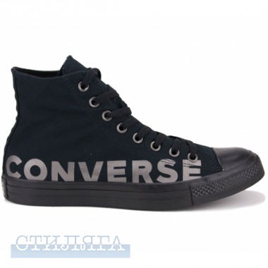 Converse Кеды converse chuck taylor all star wordmark hi 165429c 39(6)(р) black текстиль - Картинка 3