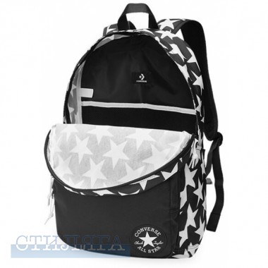 Converse Рюкзак converse stars go 2 backpack 10018466-001 o/s(р) black/white - Картинка 2
