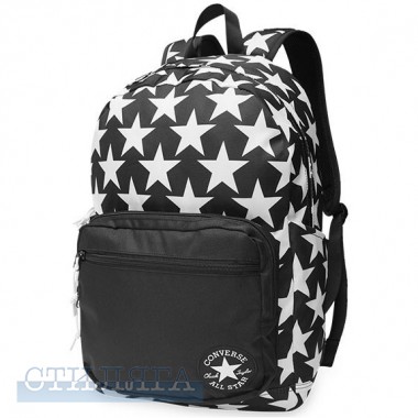 Converse Рюкзак converse stars go 2 backpack 10018466-001 o/s(р) black/white - Картинка 1