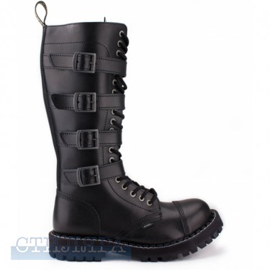 Steel Steel 139/140oz4p-blk 37(р) ботинки black 100% кожа - Картинка 3