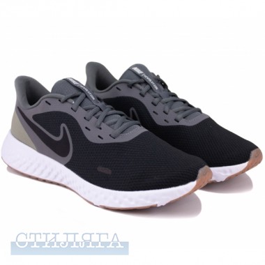 Nike Кроссовки Nike Revolution 5 BQ3204-016 Black/Grey Текстиль - Картинка 1