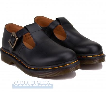 Dr.martens Туфлі Dr. Martens Polley Smooth Leather Mary Janes 14852001 Black - Картинка 1