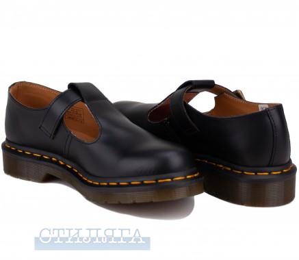 Dr.martens Туфлі Dr. Martens Polley Smooth Leather Mary Janes 14852001 Black - Картинка 2